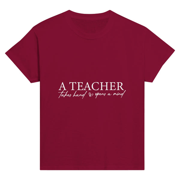 Teacher Tributes - Nurturing Minds, Touching Souls! - Cardinal Red - Print Material