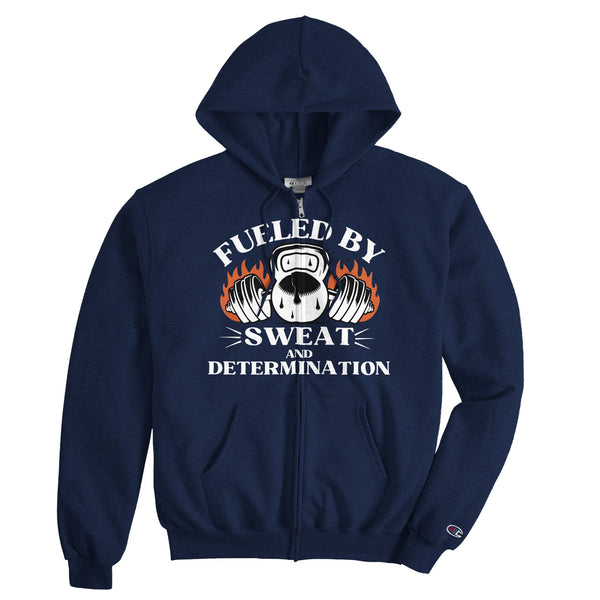 Push Beyond Limits – Embrace Sweat & Determination - Navy - Hoodies