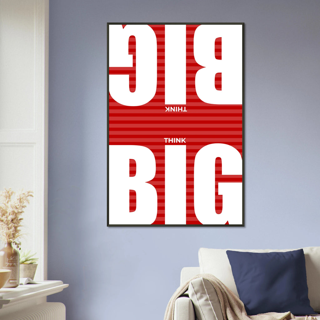 Dream Bold, Think Bigger - Metal Framed Poster - Default Title - Metal Framed Posters