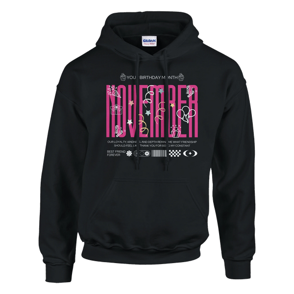 Gildan Hoodie for Soul Sisters by Month - November - Hoodies