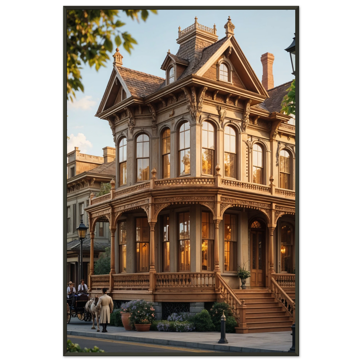 Timeless Elegance – Giftomory Framed Art Gift - - Metal Framed Posters