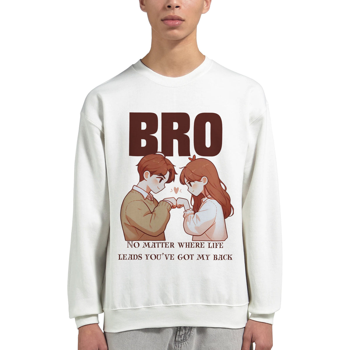 Brotherhood Bond - Always Got Your Back Sweatshirt - - Sweatshirts