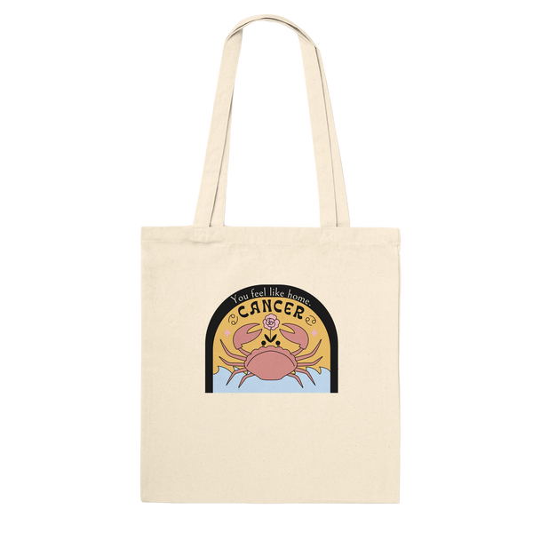 Zodiac Premium Tote Bag Gift for Her - Cancer - Tote Bags