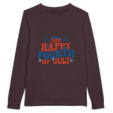 Celebrate in Style - Happy Fourth of July Shirt - Cardinal - Sweatshirts