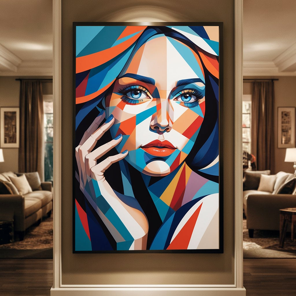 Prismatic Beauty Unveiled - 20x30 - Framed Posters