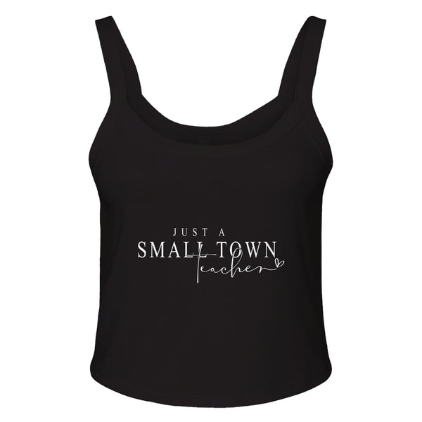 Inspire Locally - Small Town Teacher - solid blk blend - Print Material