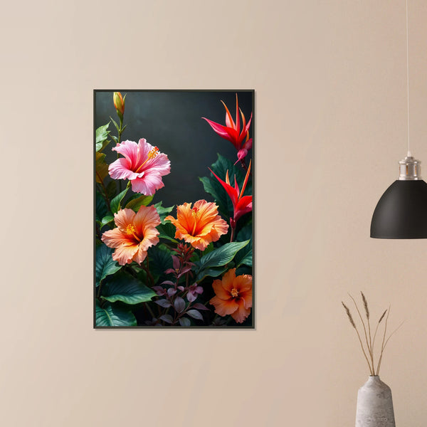 Lush Beauty in Bloom - Metal Framed Poster - Default Title - Metal Framed Posters