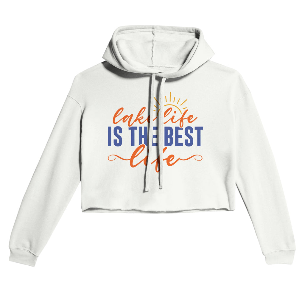 Find Your Happy Place - Lake Life Apparel - White - Hoodies