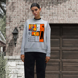 Canvas of Colors - Oversized Elegance - - Sweatshirts