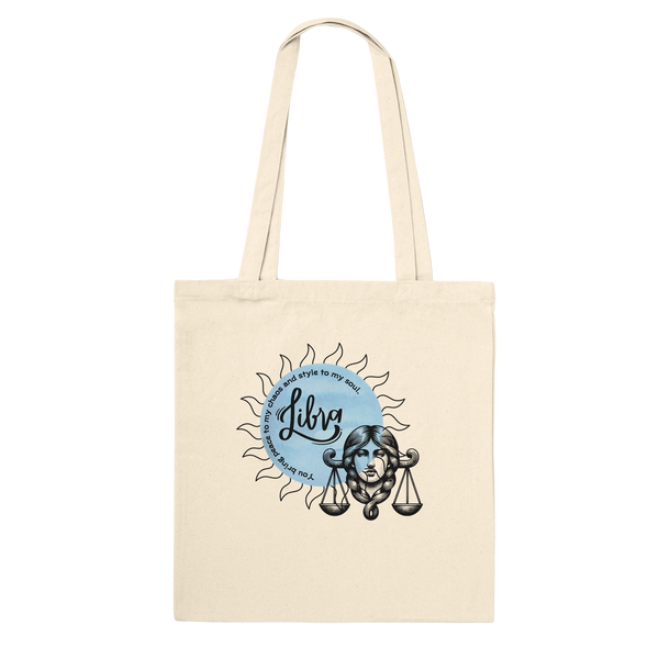 Astrological Premium Tote Bag for Star Sign Lovers - Libra - Tote Bags