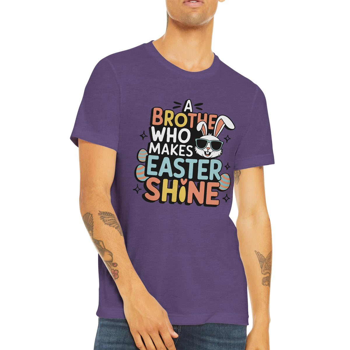 Easter Glow with the Best Brother Ever! - - T-Shirt