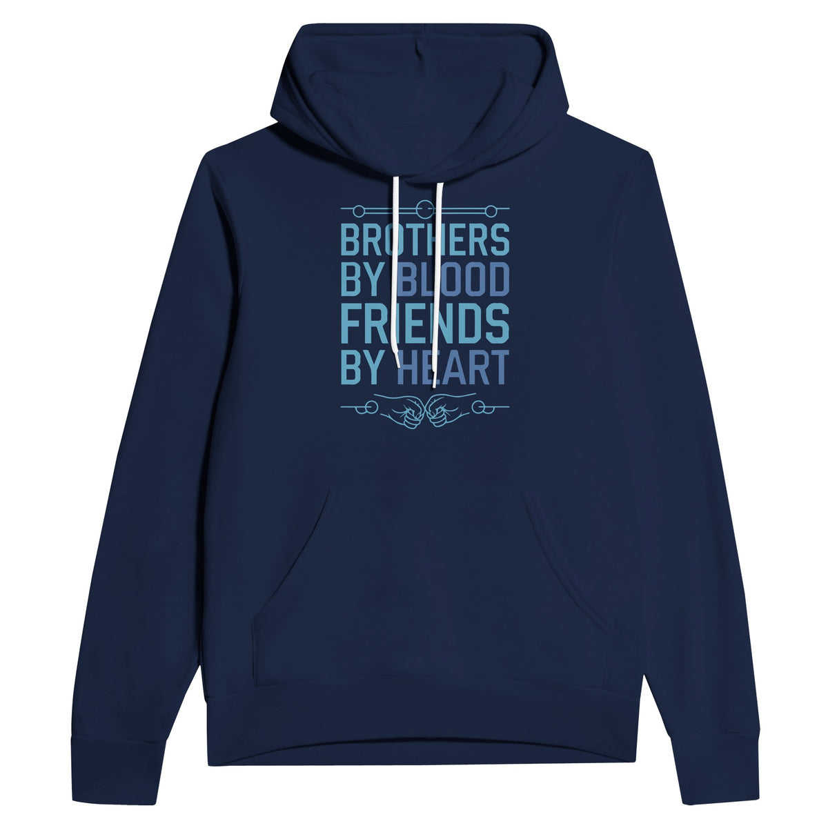 Unbreakable Bond – Brother to Brother Hoodie - Navy - Hoodies