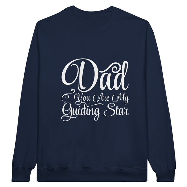 Guiding Star for Life - A Father’s Love Shines Bright - Navy - Sweatshirts