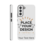 Style Meets Strength - Premium Customizable Samsung Case - Galaxy S22 Plus - Print Material