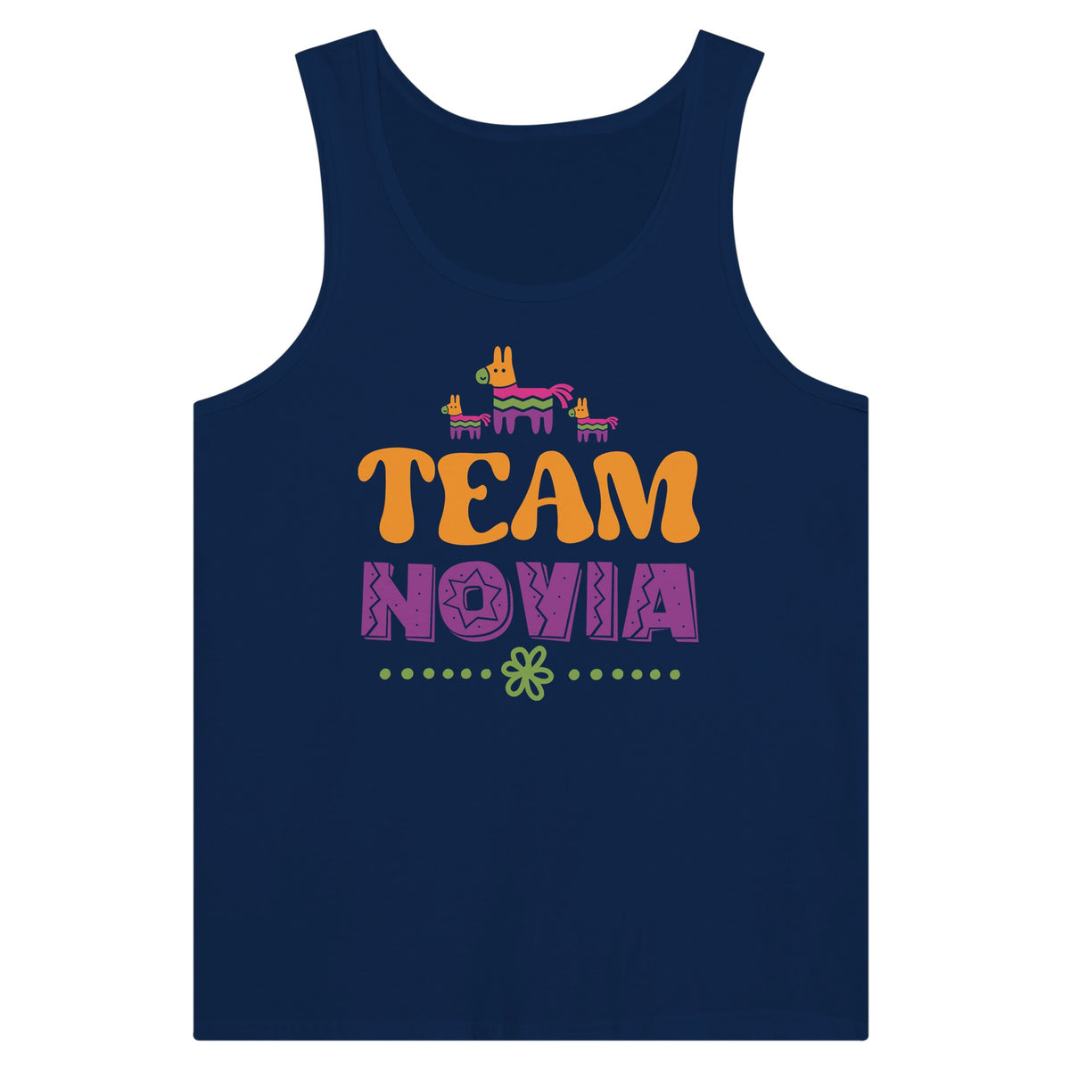 Forever Friends - 'Team Novia - Navy - Tank Tops