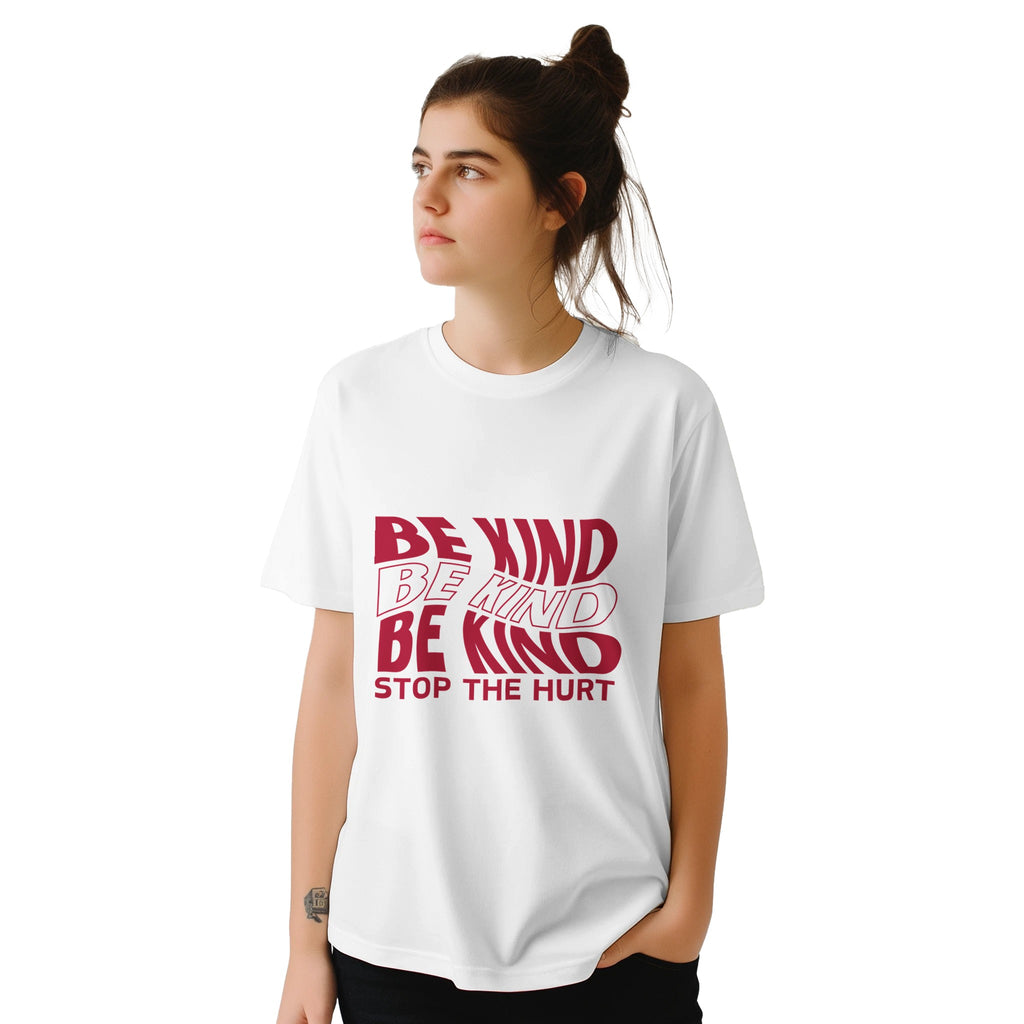 Red Alert Kindness - Impactful Crewneck - - T-shirts