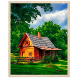 Peaceful Getaway - Framed Poster for Your Home - 40x50 cm 16x20″ Wood frame - Framed Posters