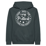 Authenticity Wrapped - Let Our Hoodie Speak Your Truth! - Charcoal Heather - Hoodies