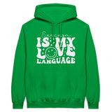 Classic Unisex Hoodie - Sarcasm Is My Love Language - Irish Green - Hoodies