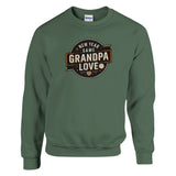New Year, Same Grandpa Love - Sweatshirt - Military Green - Sweatshirts