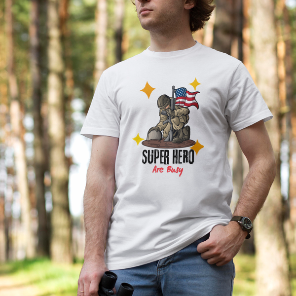 Heroes Off Duty Tee - Embrace the Power of Relaxation - - T-shirts