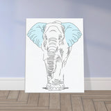 Majestic Elephant - A Symbol of Strength - - Canvas Prints