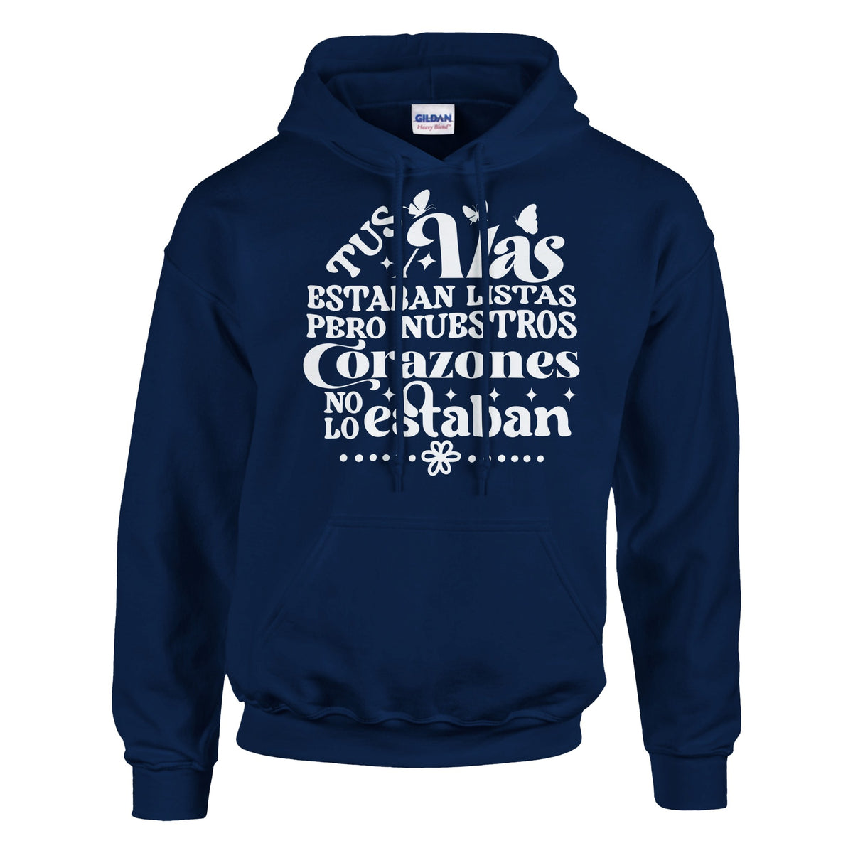 Unexpected Hearts - Celebrate Imperfect Readiness - Navy - Hoodies