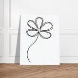 Modern Flora - Artistic Flower Canvas - 40x50 cm 16x20″ - Canvas Prints