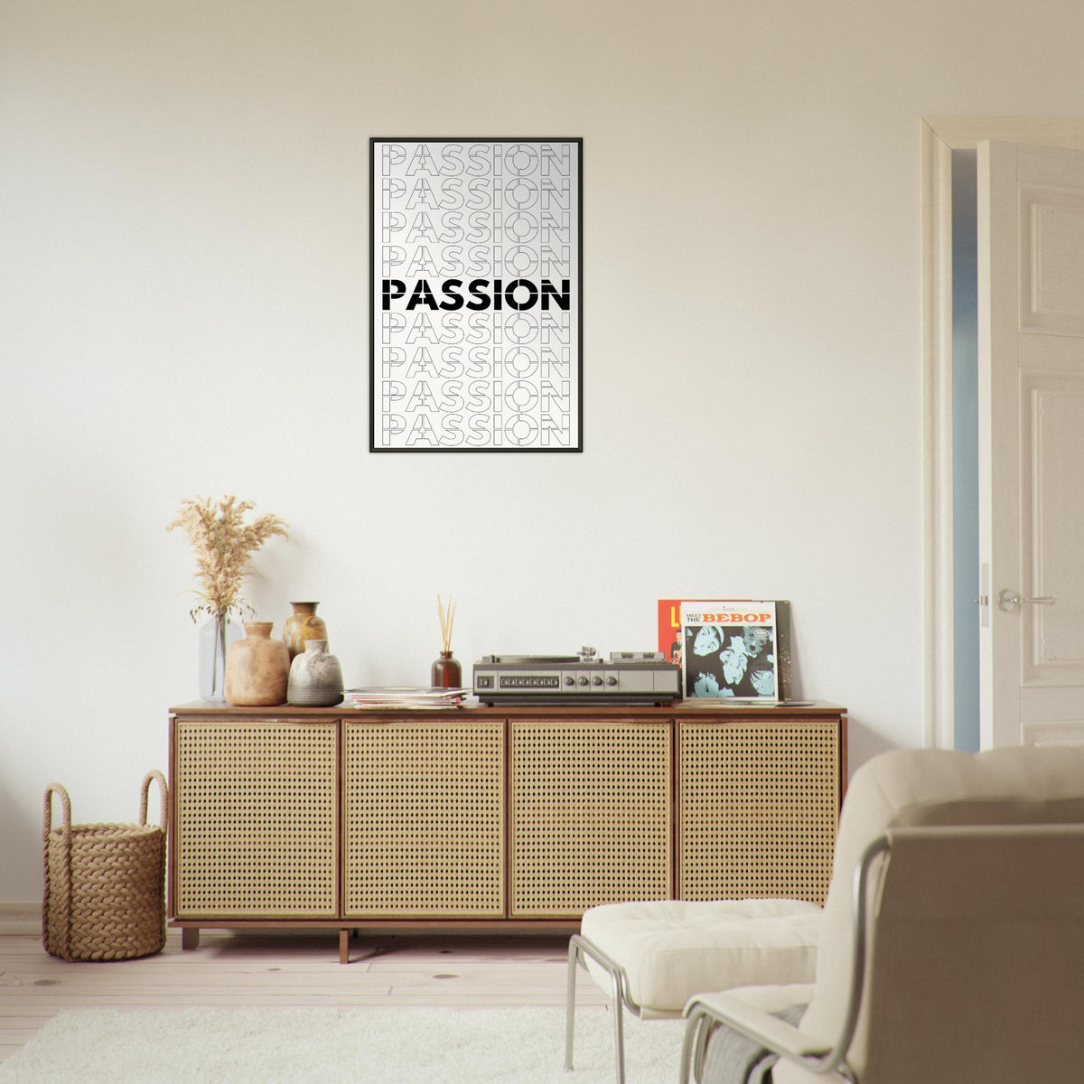 Passionate Repetition - Art That Inspires - - Metal Framed Posters