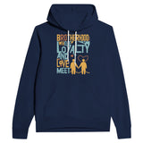 Brothers Forever – Connected by Loyalty and Love - Navy - Hoodies