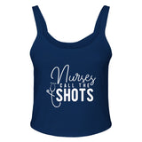 Nurses - The True Shot Callers of Compassion - solid navy blend - Print Material