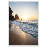 Sunrise Serenity – Wooden Framed Poster - - Wooden Framed Posters