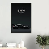 Metal Framed Poster – BMW M4 GT3 Elegance - Default Title - Metal Framed Posters