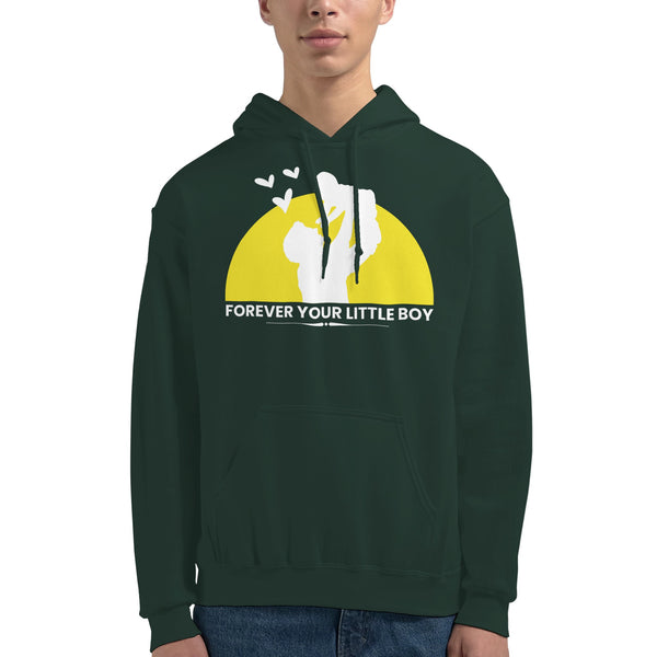 Sunshine and Strength - Celebrating Fatherhood - Forest Green - Hoodies