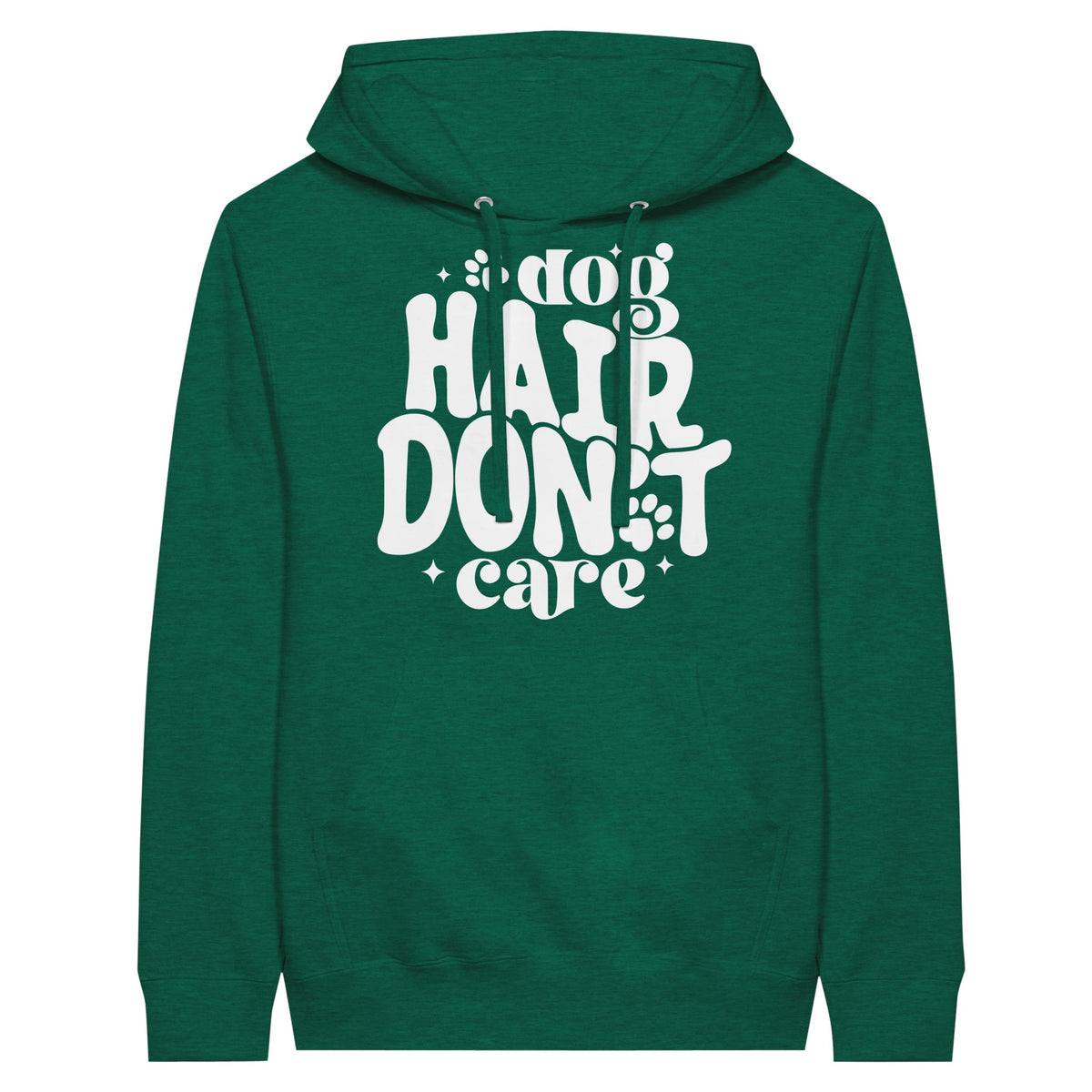 Cozy with Canine Charm - Dog Hair Don't Care - Heather Kelly M - Hoodies