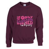 Sarcastic Charm - Ignite Your Humor - Maroon - Sweatshirt