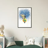 Butterfly's Light - Capturing Whimsical Moments - 40x60 cm 16x24″ - Metal Framed Posters