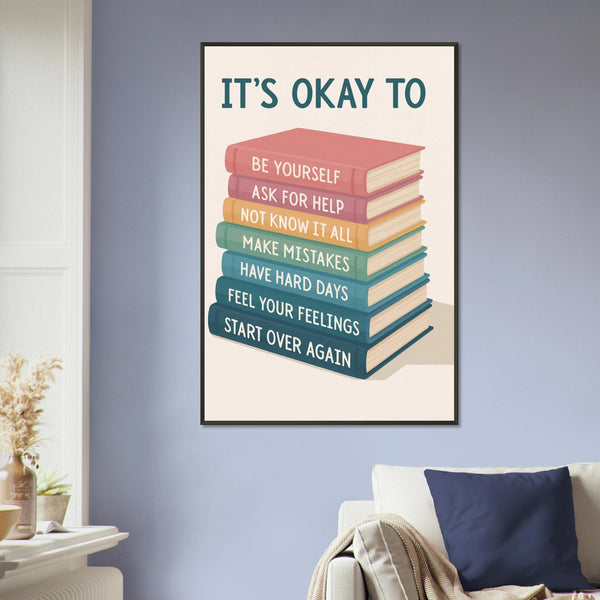 Empowering Reminder – Metal Framed Poster Gift - - Metal Framed Posters