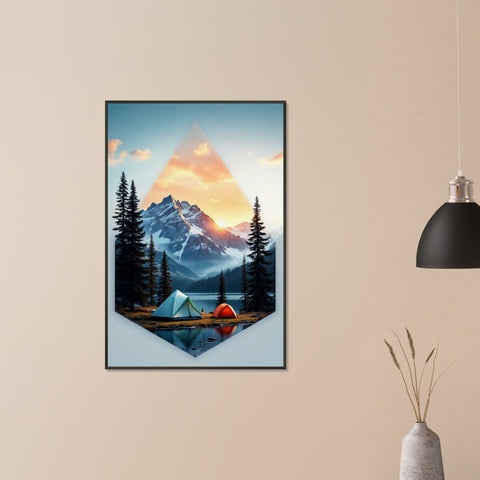 Image of Camping Serenity - A Mountain Escape