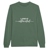 Offended? Keep Calm and Wear Cotton Wisdom - Military Green - Sweatshirt