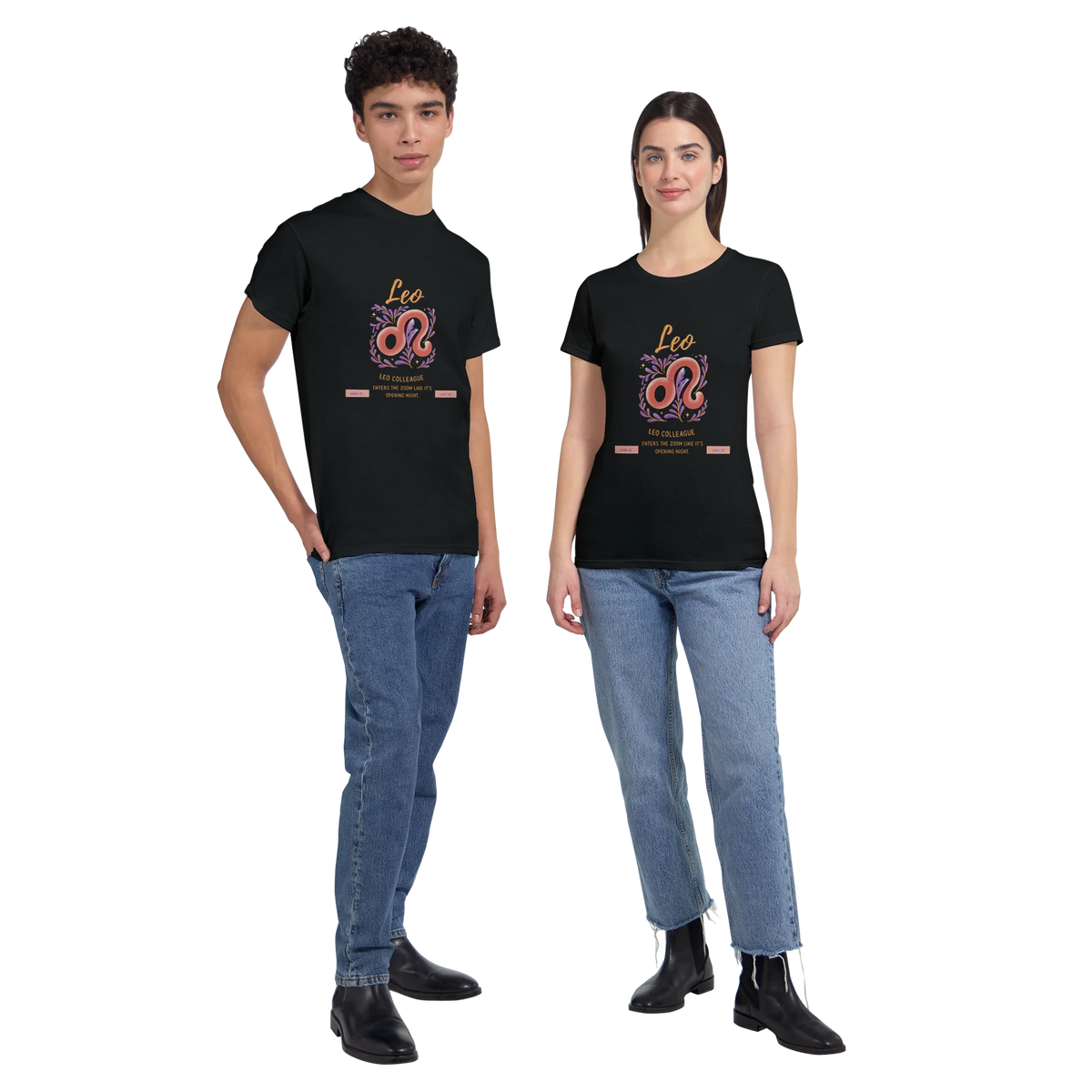 Zodiac Sign T-Shirt – Gift of the Stars - Leo - T-Shirts
