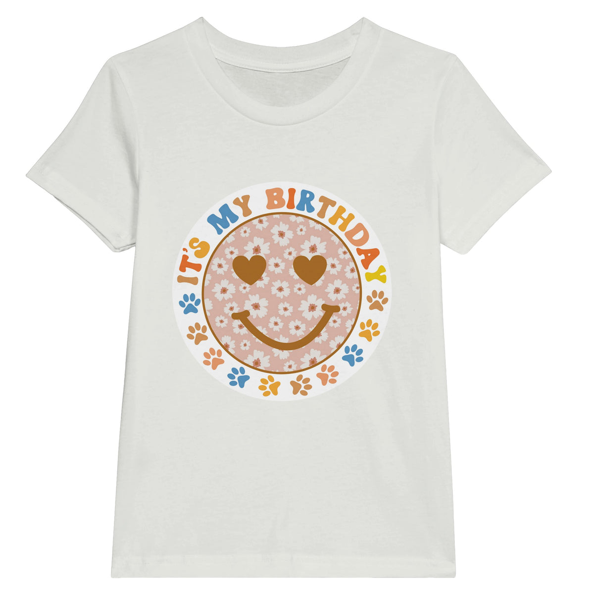 It's My Birthday - Wear Your Celebration! - White - Print Material