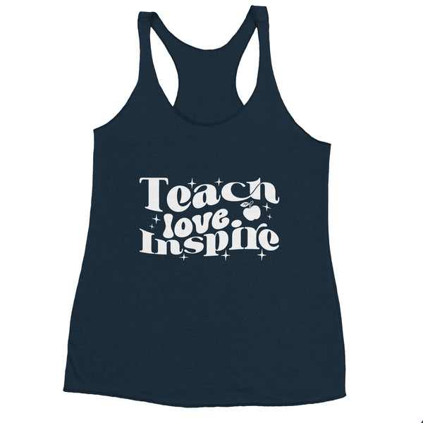 Spread Love - Embrace Empowerment in 'Teach Love Inspire - Indigo - Print Material