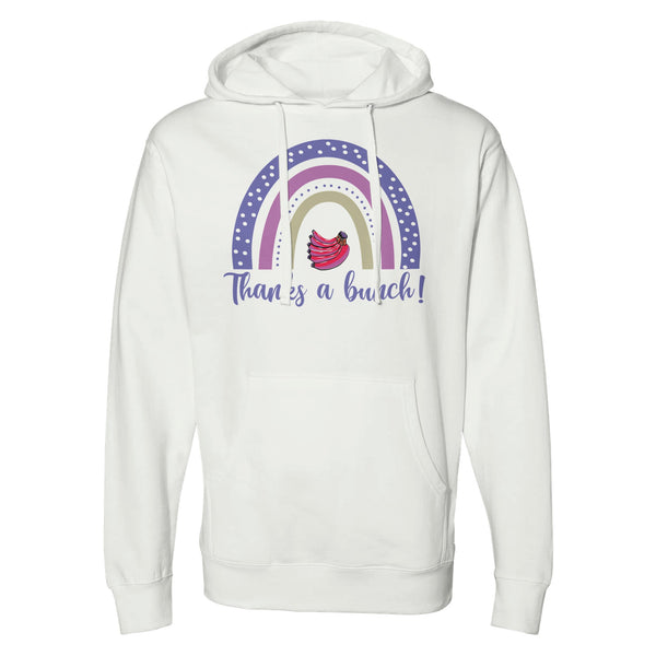 Spread Joy - The 'Thanks a Bunch!' Statement Piece - White - Hoodies