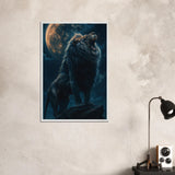 King of the Night – Wooden Framed Poster Gift - - Wooden Framed Posters