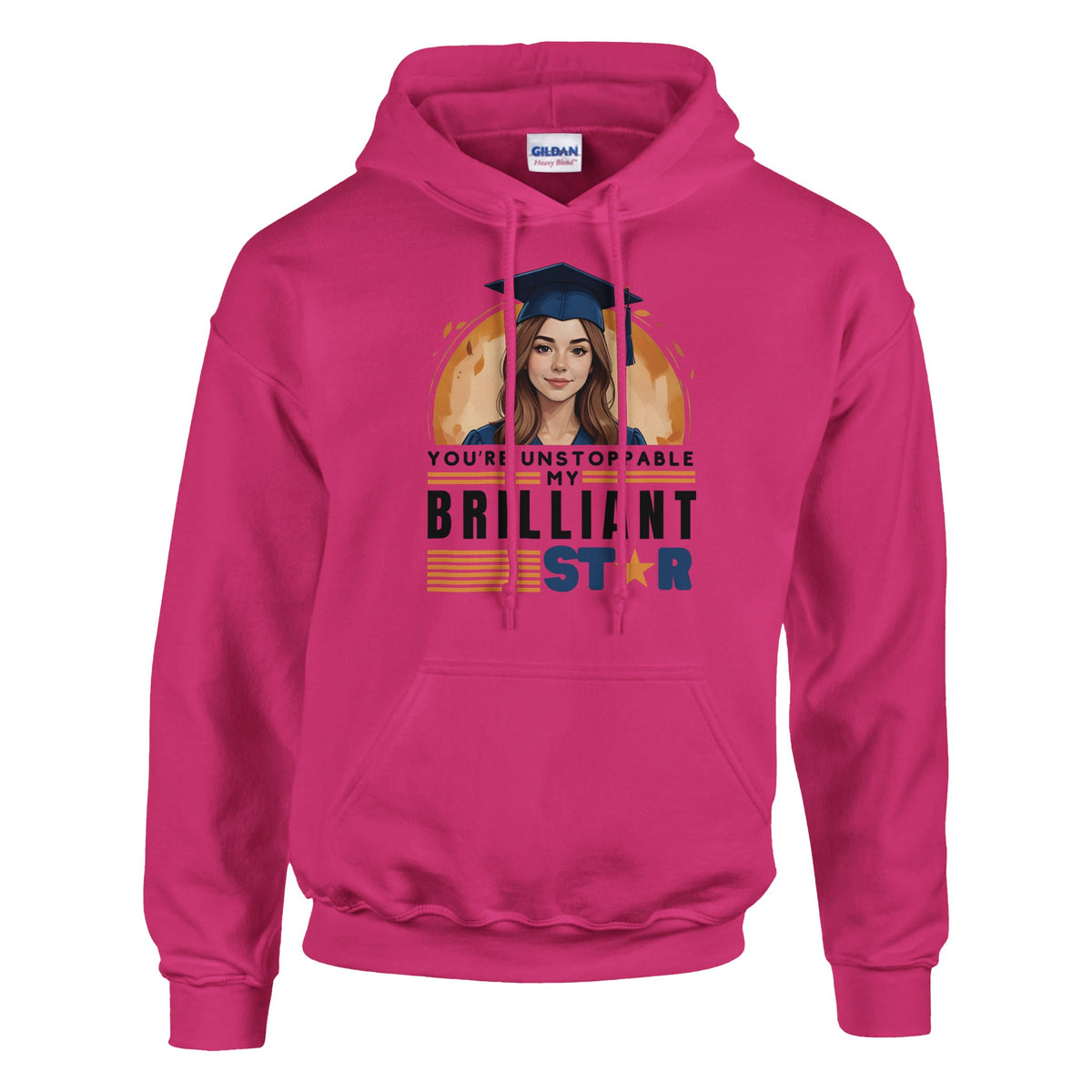 Bright Future - The Graduate’s Keepsake Hoodie - Heliconia - Hoodies