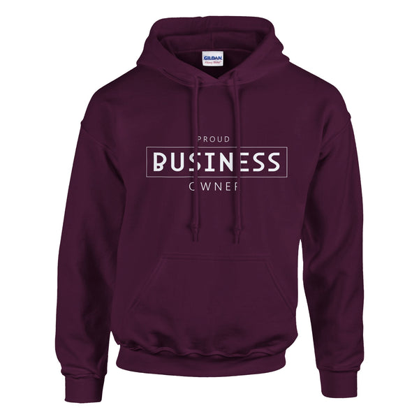 Proudly Yours - Declare Ownership with Style - Maroon - Hoodies