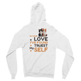 True Love, True Self – A Special Gift for Your Husband - White - Hoodies