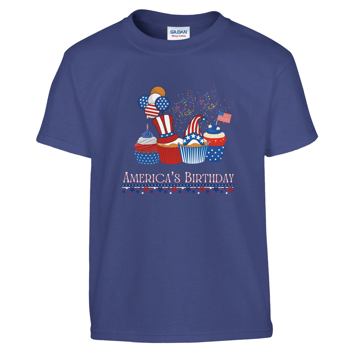 Celebrate America’s Birthday with Fun - Purple - T-shirts