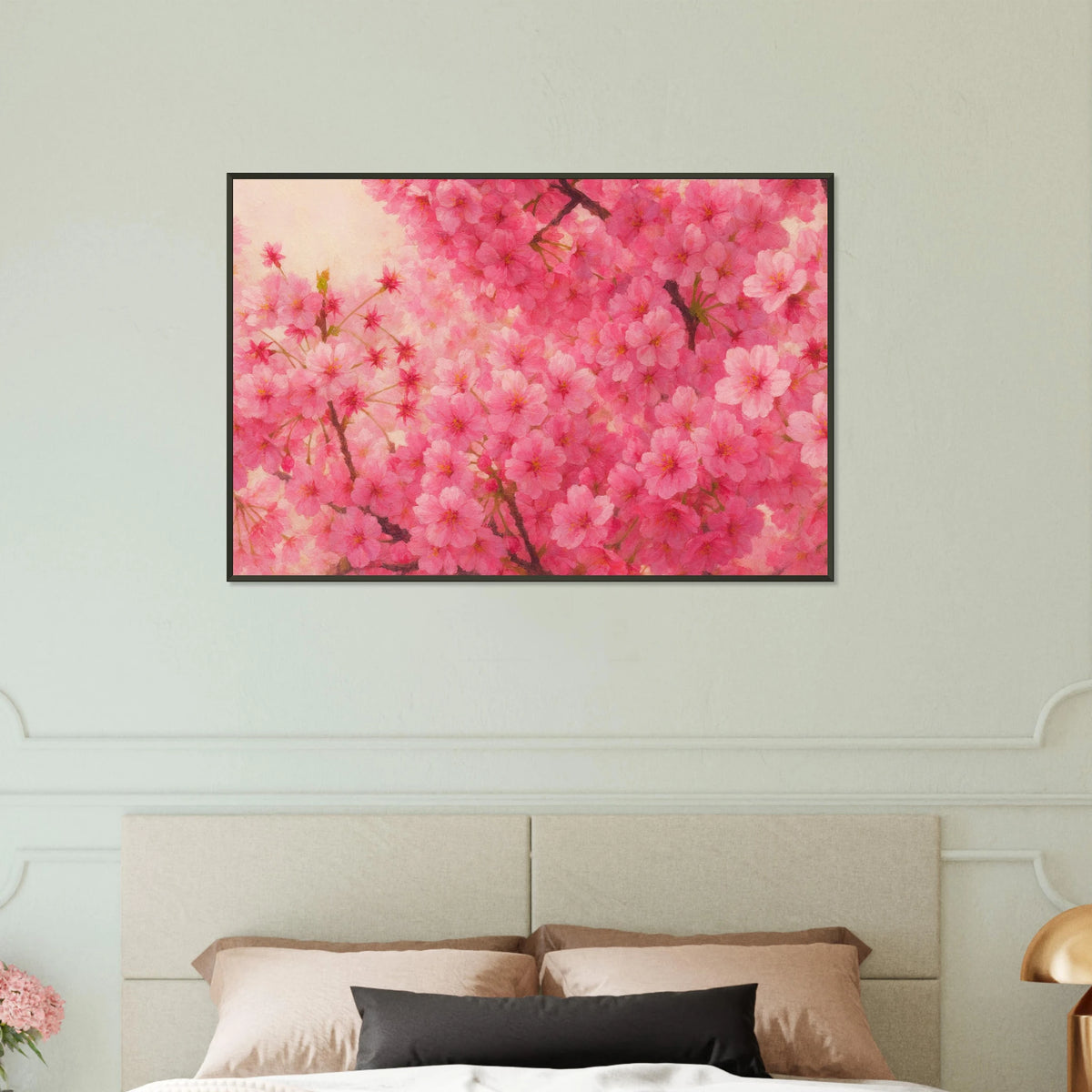 Cherry Blossom Metal Framed Poster – A Gift of Serenity - Default Title - Metal Framed Posters